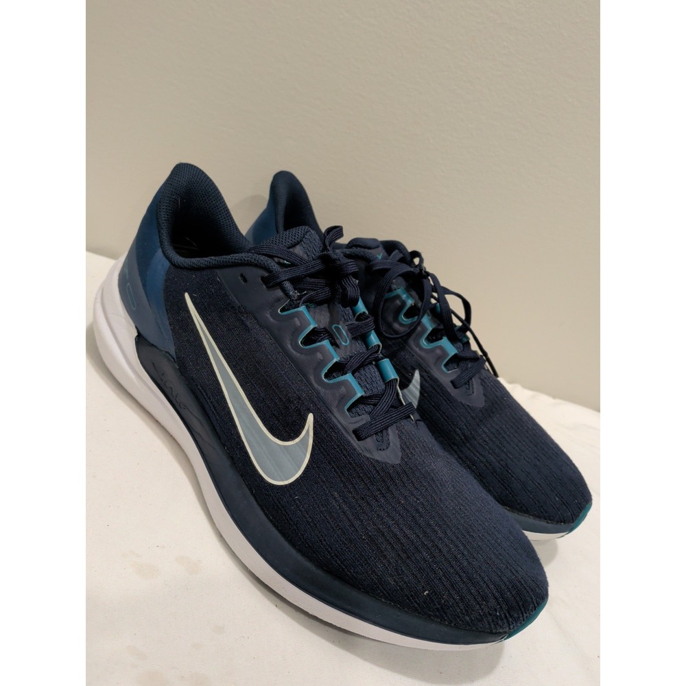Nike Air Winflo 9 Mens Running Training Shoes Blue DD6203-401 Size 11.5